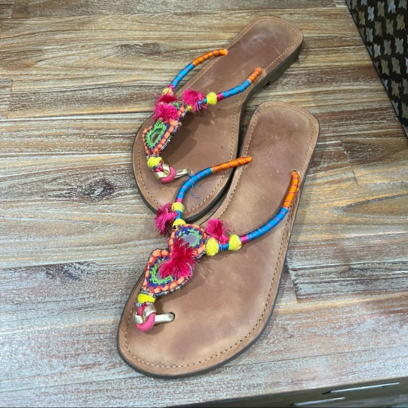 Anthropologie Boho Sandals - Picture 2 of 5